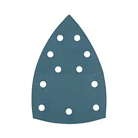 Abrasif pour ponceuse triangulaire Norton 152 x 102 mm, Grain 180 - 5 pièces