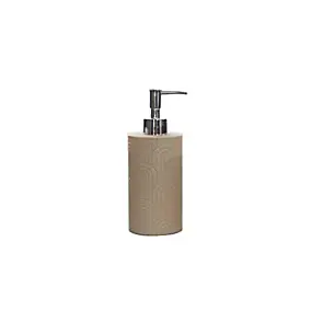 Distributeur de savon, coloris beige à motif, Retro