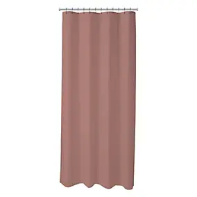 Rideau de douche rose Essential 180 x 200 cm Levasseur
