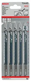 5 lames scie sauteuse Bosch T344D 152 mm