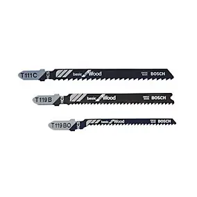 10 lames de scie sauteuse T Bosch Bois