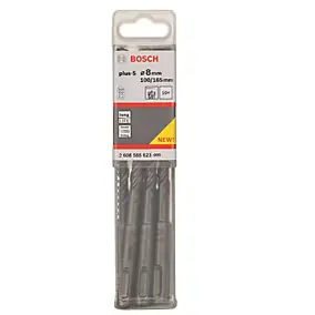 Foret béton (x10) - dimensions Ø.8 x L.100 mm - emmanchement SDS Plus - Bosch