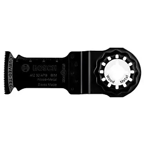 Lame de plongée bois/métal Bosch Starlock 32mm