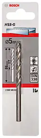 Foret métal (x1) - dimensions Ø.5 x L.52/86 mm - emmanchement Universel - Bosch