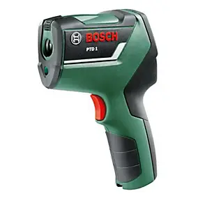 Thermomètre et hygromètre infra rouge Bosch PTD1 plage de mesure -20 à +200°C