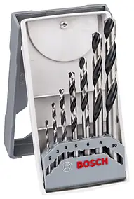 Coffret 7 forets à métaux HSS Bosch 2.3.4.5.6.8.10 mm