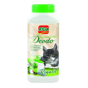 RIGA Désodorisant pour litière au thé vert 750g