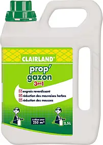 Engrais liquide gazon Prop 2 5L pour pelouse verte
