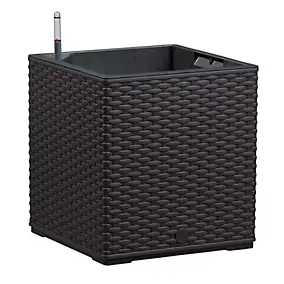 Bac carré Poetic Casa Mesh 30 granite 29,9 x 29,9 x h.31,3 cm