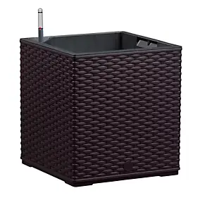 Bac carré Poetic Casa Mesh 30 moka 29,9 x 29,9 x h.31,3 cm