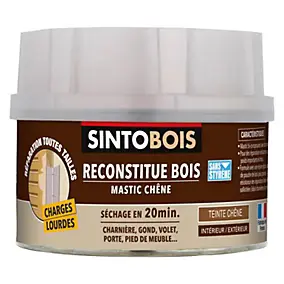 Reconstitue bois mastic Sintobois chêne 550g