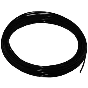 Câble électrique flexible H03VVH2F 2x0,75 mm² Noir - 25 m