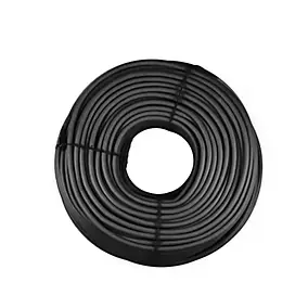 Câble électrique flexible H05VVF 3x1,5 mm² Noir - 50 m