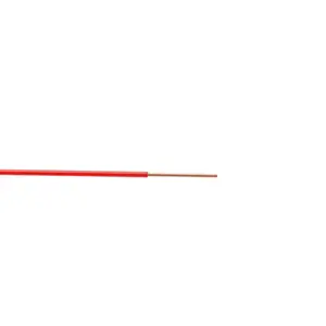 Fil électrique H07VU 1,5 mm² rouge - 100 m