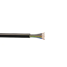 Câble électrique U1000R2V 5x1,5 mm² - 10 m