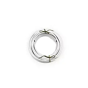 Câble 3X2,5 mm² H05VVF blanc couronne 10m