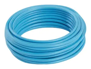 Fil électrique H07VU 1,5 mm² bleu - 10 m