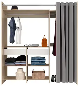 Kit dressing "Flexi" - H. 203 x L. 119,7 à 184,4 cm