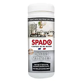 35 lingettes désincrustantes multimétaux Spado