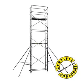Echafaudage Centaure Speed up XL hauteur de travail max 6.7 m x largeur 3,69 m