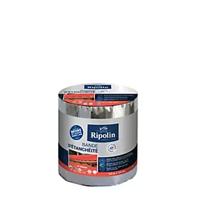 Bande d'étanchéité Ripolin aluminium 10 cm x L.10 m