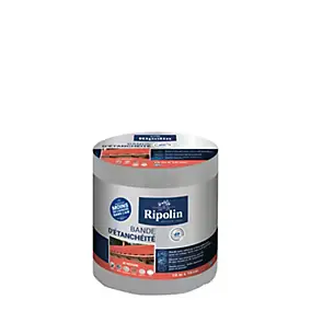 Bande d'étanchéité Ripolin gris 10 cm x L.10 m
