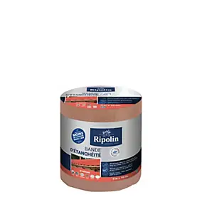 Bande d'étanchéité Ripolin terre cuite 10 cm x L.3 m