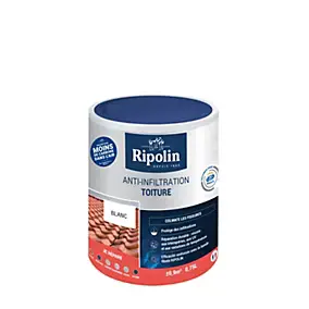 Revêtement anti-infiltration toiture extérieur blanc Ripolin 0,75L