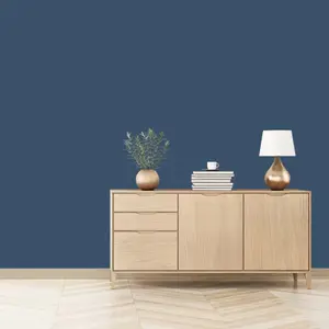 Peinture mur intérieur Satin 0,5 L Bleu de bering