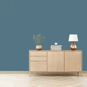 Peinture mur intérieur Satin 0,5 L Bleu madura