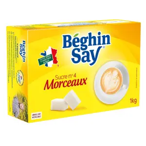 BEGHIN SAY Sucre en morceaux n°4 1kg