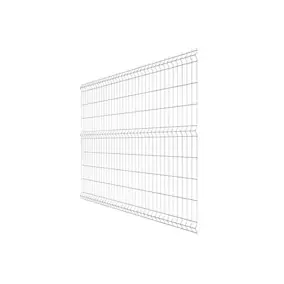 Grillage rigide blanc 173 x 200 cm, maille 55 x h.200mm Dirickx Arista