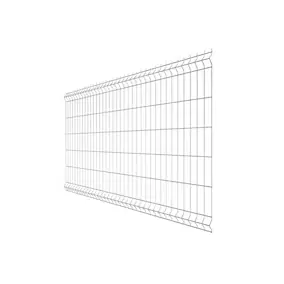 Grillage rigide blanc 123 x 200 cm, maille 55 x h.200mm Dirickx Arista