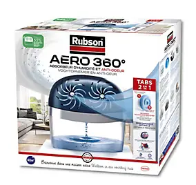 Absorbeur d'humidité AERO 360 Rubson 40m²
