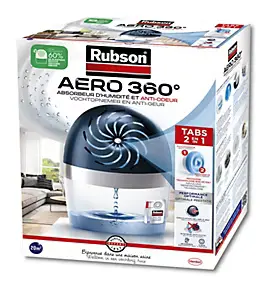 Absorbeur d'humidité AERO 360 Rubson 20m²