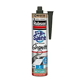 Mastic Rubson Sanitaire Salle de bains Saine granite cartouche 280ml