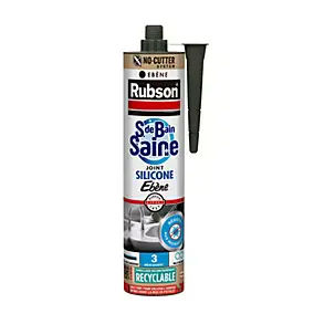 Mastic Rubson Sanitaire Salle de bains Saine ebène cartouche 280ml