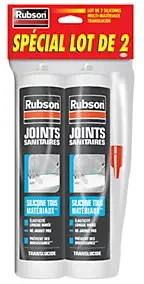 Mastic Rubson HD Email & Synthétique transparent cartouche 280ml vendu par 2