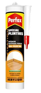 Lot de 3 colles de fixation spécial plinthes cartouche 370 g