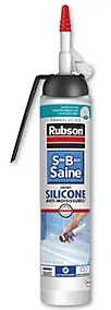 Mastic salle de bain Rubson translucide 200ml