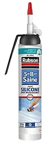 Mastic salle de bain Rubson blanc 200ml