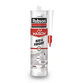 Mastic pour parquet Rubson blanc 280ml