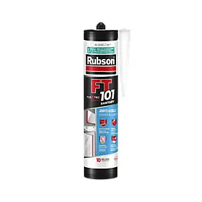 Mastic Rubson FT101 sanitaire blanc 280ml