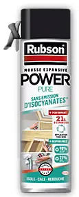 Mousse Expansive Rubson Power Pure Aérosol, 21L