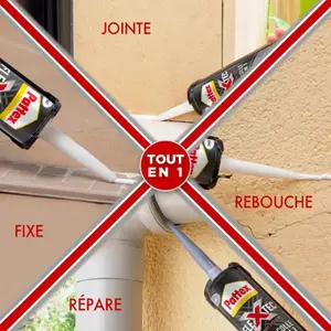 Colle & Jointe Flextec blanc - cartouche 389g