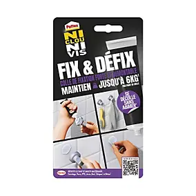 Colle fixation Pattex Fix & Défix quincaillerie tube 44g