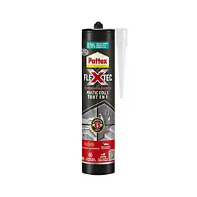 Mastic et colle joint int/ext pattex flextec gris 7016 389G