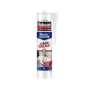 Mastic Lisse facile Blanc 280ml Rubson