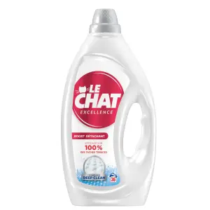 LE CHAT Excellence Boost lessive liquide détachant 36 lavages 1,62l