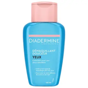 DIADERMINE Démaquillant douceur yeux tous types de peaux 125ml
